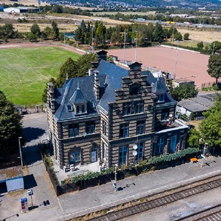 Wohnen Wie Im Schloss - Alter Bahnhof Von Kruft 외부 사진